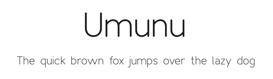 Umunu by Lerima — Sans Serif Font