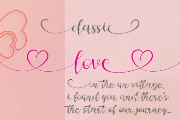 Un Village Font by WinType — Script Handwritten Font — thumbnail 2