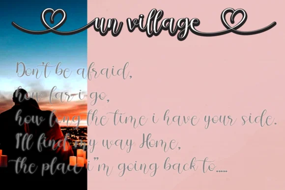 Un Village Font by WinType — Script Handwritten Font — thumbnail 4
