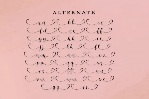 Un Village Font by WinType — Script Handwritten Font — thumbnail 5