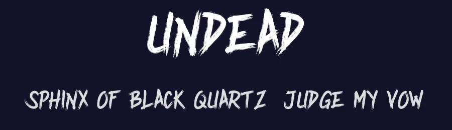 Undead by STS Lifestyle — Decorative Font — thumbnail 2