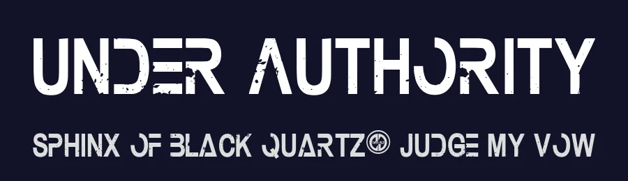 Under Authority by Fontmonger — Decorative Font — thumbnail 2