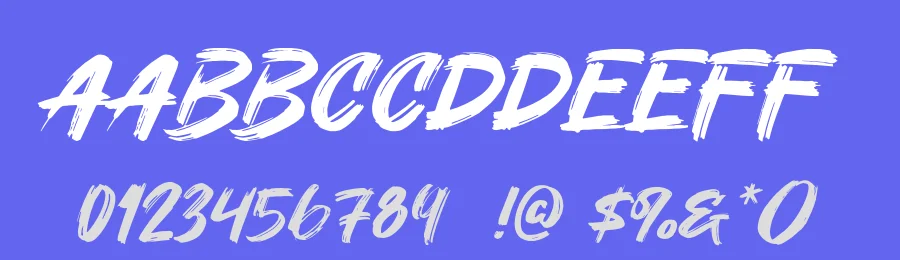 Under Hiport by Khurasan — Script Handwritten Font — thumbnail 3