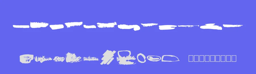 Under by imagex — Dingbats Font — thumbnail 3