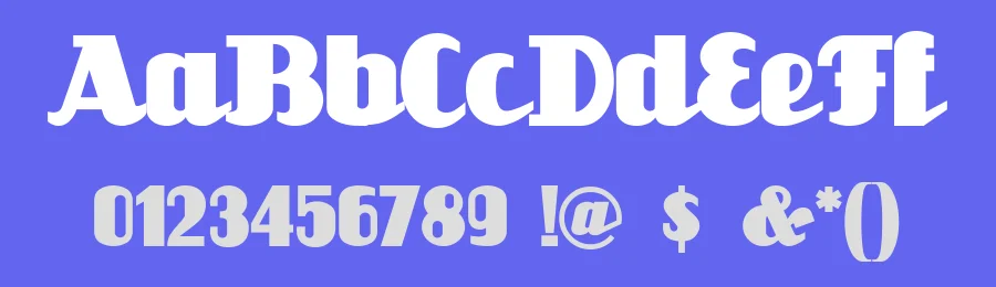 Unicorn NF by Nick's Fonts — Decorative Font — thumbnail 3