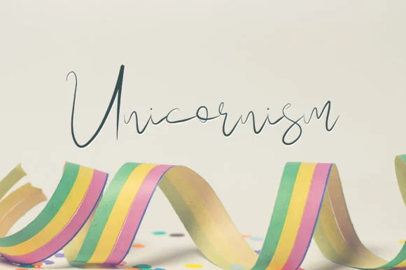 Unicornism Font by Lambemu Yoyo — Script Handwritten Font