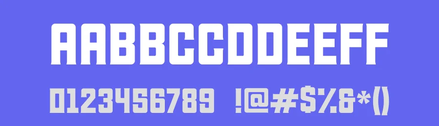 Uniform by Mike — Sans Serif Font — thumbnail 3