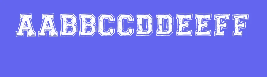 Universal College by Fontscafe.com — Decorative Font — thumbnail 3