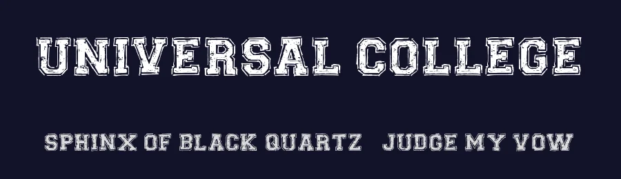 Universal College by Fontscafe.com — Decorative Font — thumbnail 2