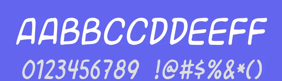 Universal Fruitcake by Pizzadude — Decorative Font — thumbnail 3