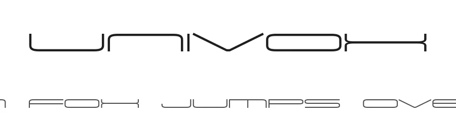 Univox by Typodermic Fonts — Display Font