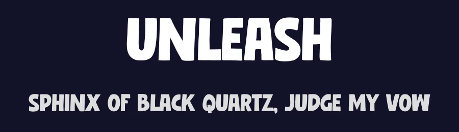 Unleash by Gassstype — Decorative Font — thumbnail 2