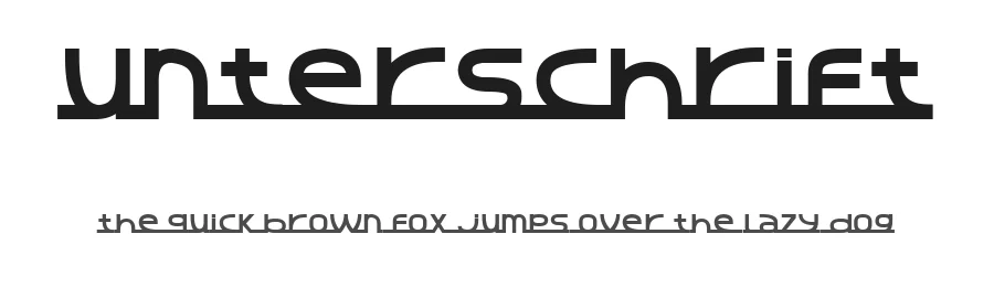 Unterschrift