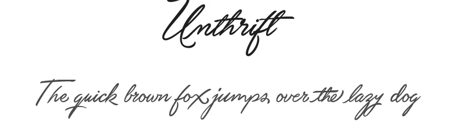 Unthrift