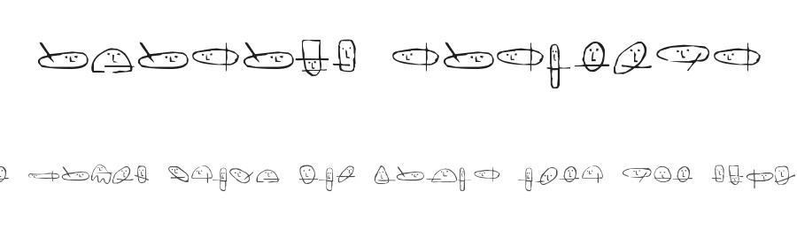 Unusual Suspects by Gloomnshloom โ Dingbats Font