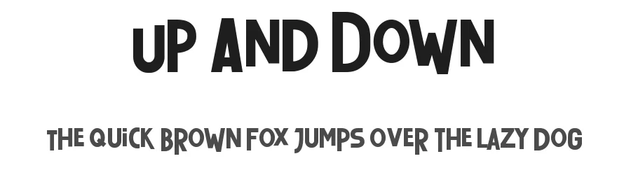 Up And Down