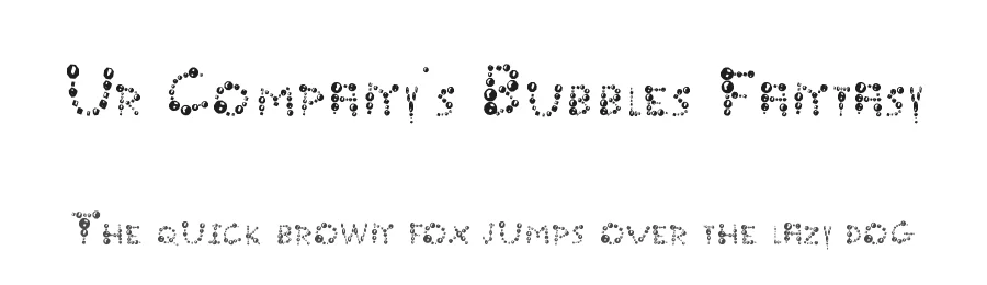 Ur Company's Bubbles Fantasy
