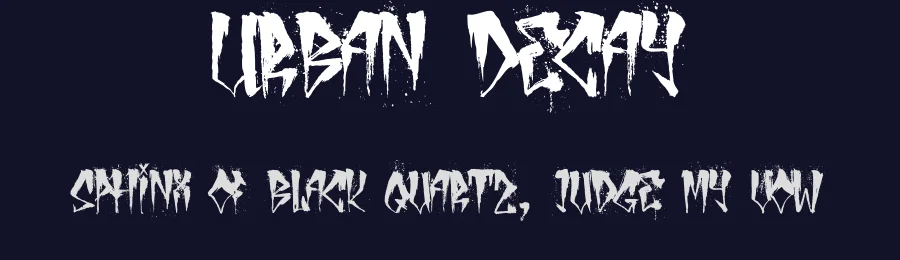 Urban Decay by zofos — Script Handwritten Font — thumbnail 2