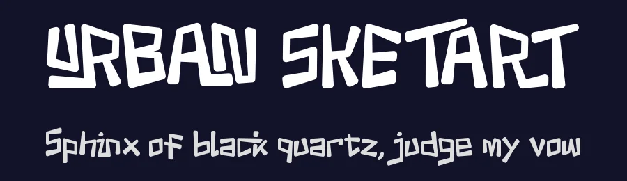 Urban Sketart by PutraCetol Studio — Script Handwritten Font — thumbnail 2