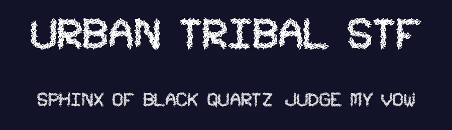 Urban Tribal STF by Southype — Decorative Font — thumbnail 2
