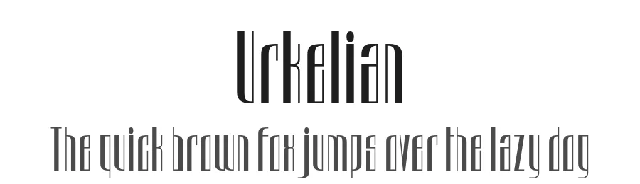 Urkelian by Typodermic Fonts — Decorative Font