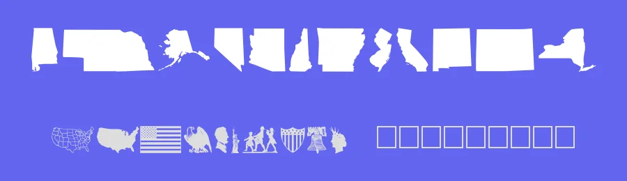 US-Bats by Fonts Ink — Dingbats Font — thumbnail 3