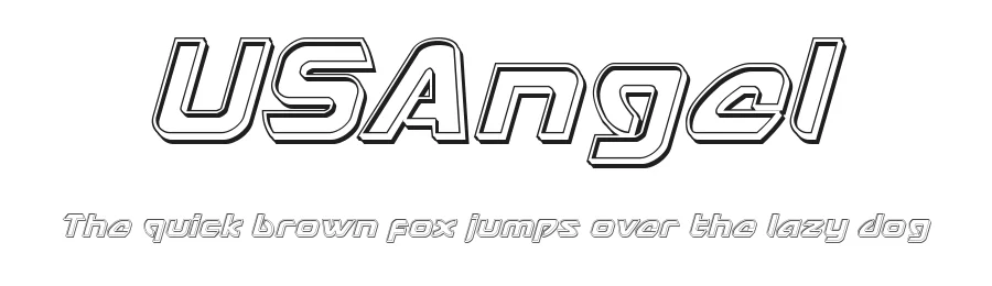 USAngel by Iconian Fonts β Display Font