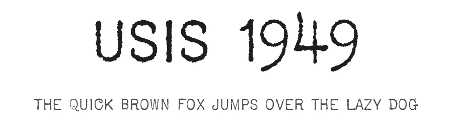 USIS 1949