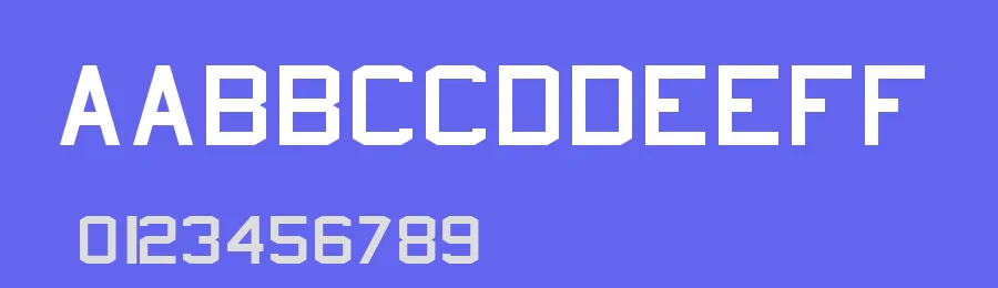 USN Stencil by Fulcrum — Decorative Font — thumbnail 3