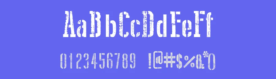 USSR Army by Galdino Otten Fonts — Decorative Font — thumbnail 3