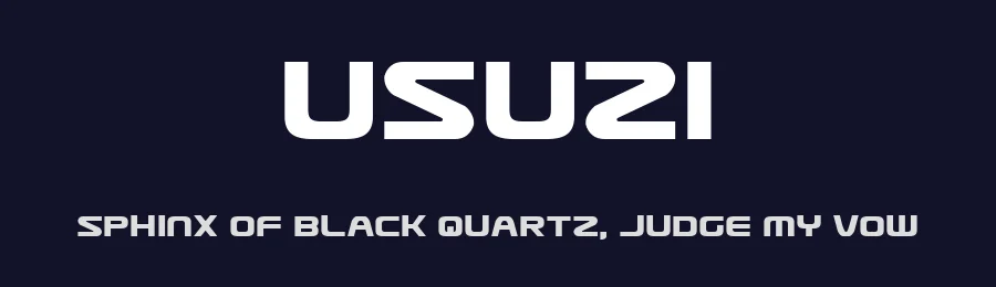 Usuzi by Iconian Fonts — Display Font — thumbnail 2