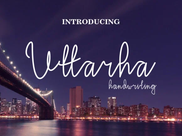 Uttarha Handwriting Font by JprintStudio — Script Handwritten Font
