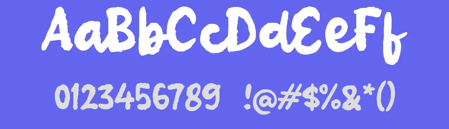 Vabagos by wepfont.com — Script Handwritten Font — thumbnail 3