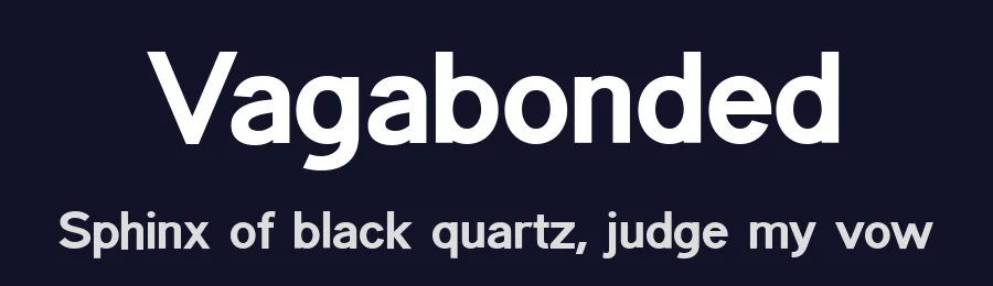 Vagabonded by UI Creative — Sans Serif Font — thumbnail 2