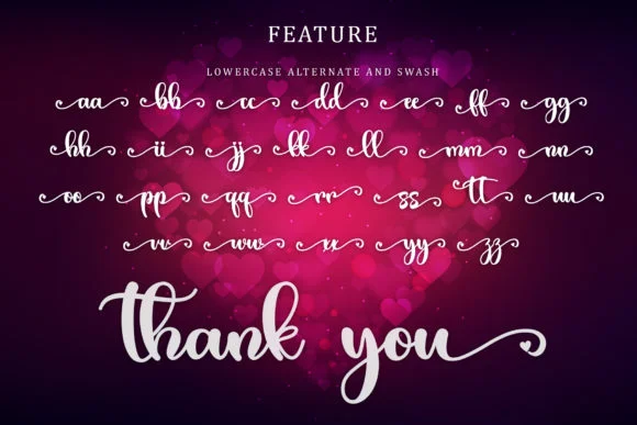 Valentine Bright Font by Sakha Design — Script Handwritten Font — thumbnail 9
