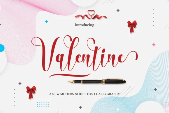 Valentine Font by MYdesign by MYdesign — Script Handwritten Font
