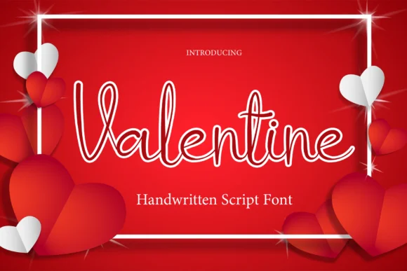 Valentine Font by PAYJHOshop by PAYJHOshop — Script Handwritten Font