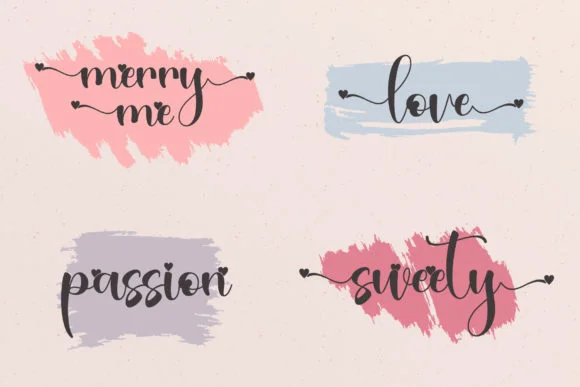 Valentine Soul Font by Sakha Design — Script Handwritten Font — thumbnail 6