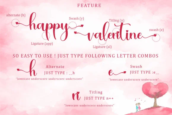 Valentine Soul Font by Sakha Design — Script Handwritten Font — thumbnail 9