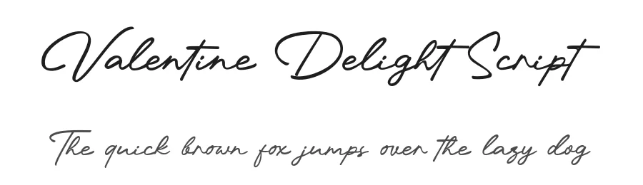 Valentine Delight Script