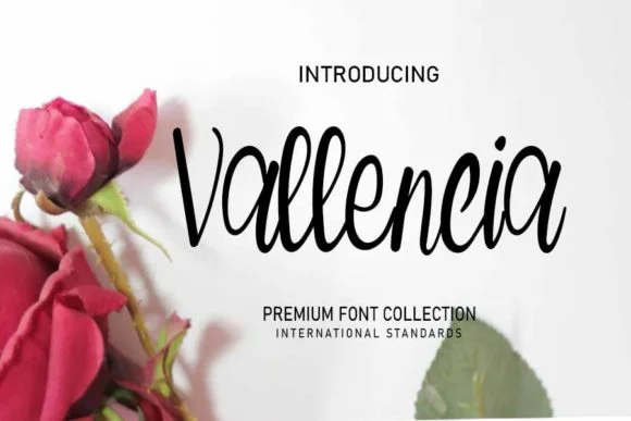 Vallencia Font by shiddiq.art by shiddiq.art — Script Handwritten Font