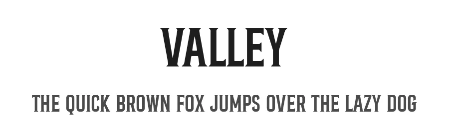 Valley