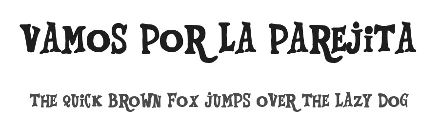 Vamos por la parejita