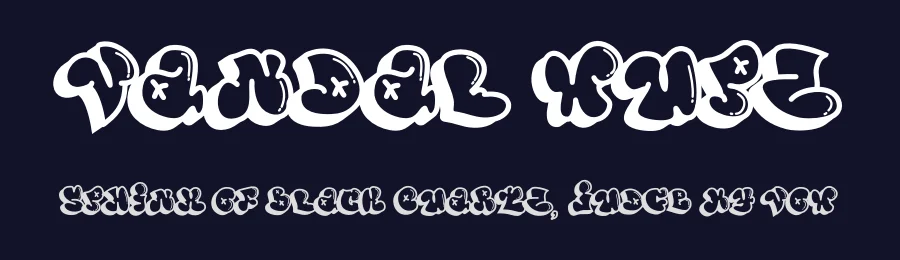 Vandal Wupz by Cikareotype Studio — Script Handwritten Font — thumbnail 2