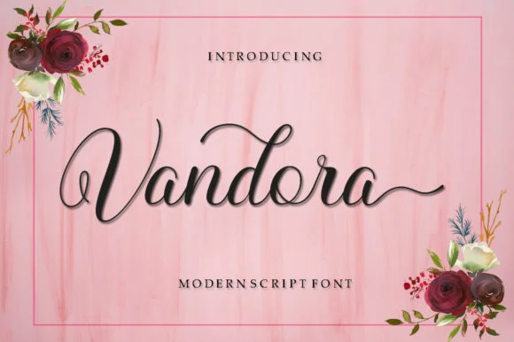 Vandora Font by IM Studio β Script Handwritten Font