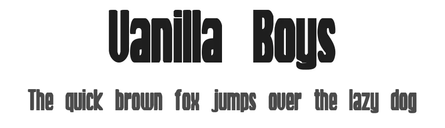 Vanilla Boys