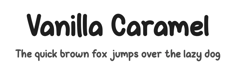 Vanilla Caramel