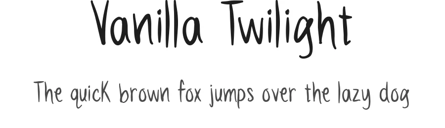 Vanilla Twilight