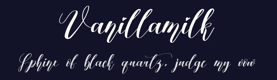 Vanillamilk by Scratchones — Script Handwritten Font — thumbnail 2
