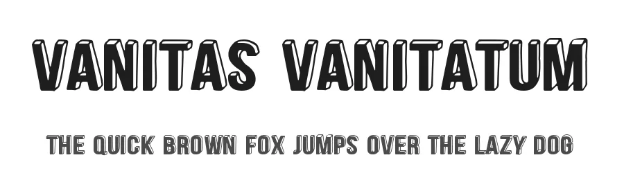 Vanitas Vanitatum